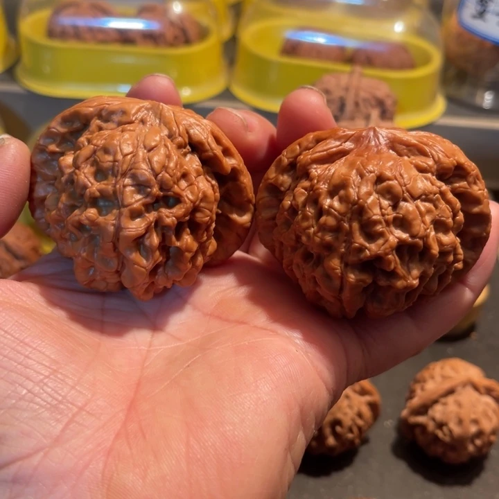 文玩核桃把件全品龙鼎56