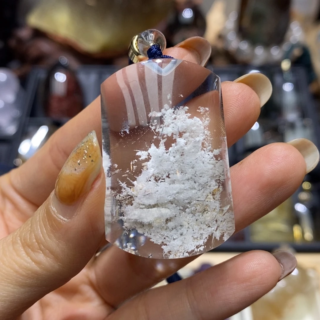 水晶颈饰未镶嵌鱼****海