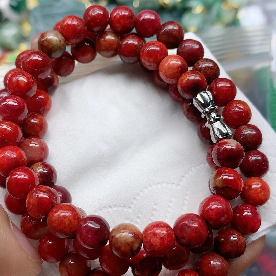 翡翠颈饰未镶嵌手串