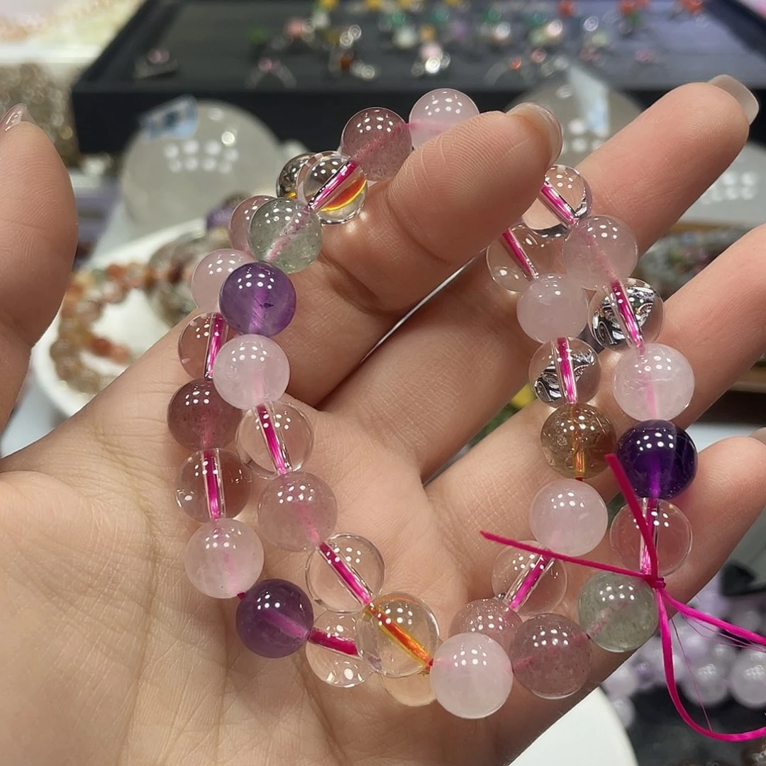 手链未镶嵌水晶多宝手串多样性发一