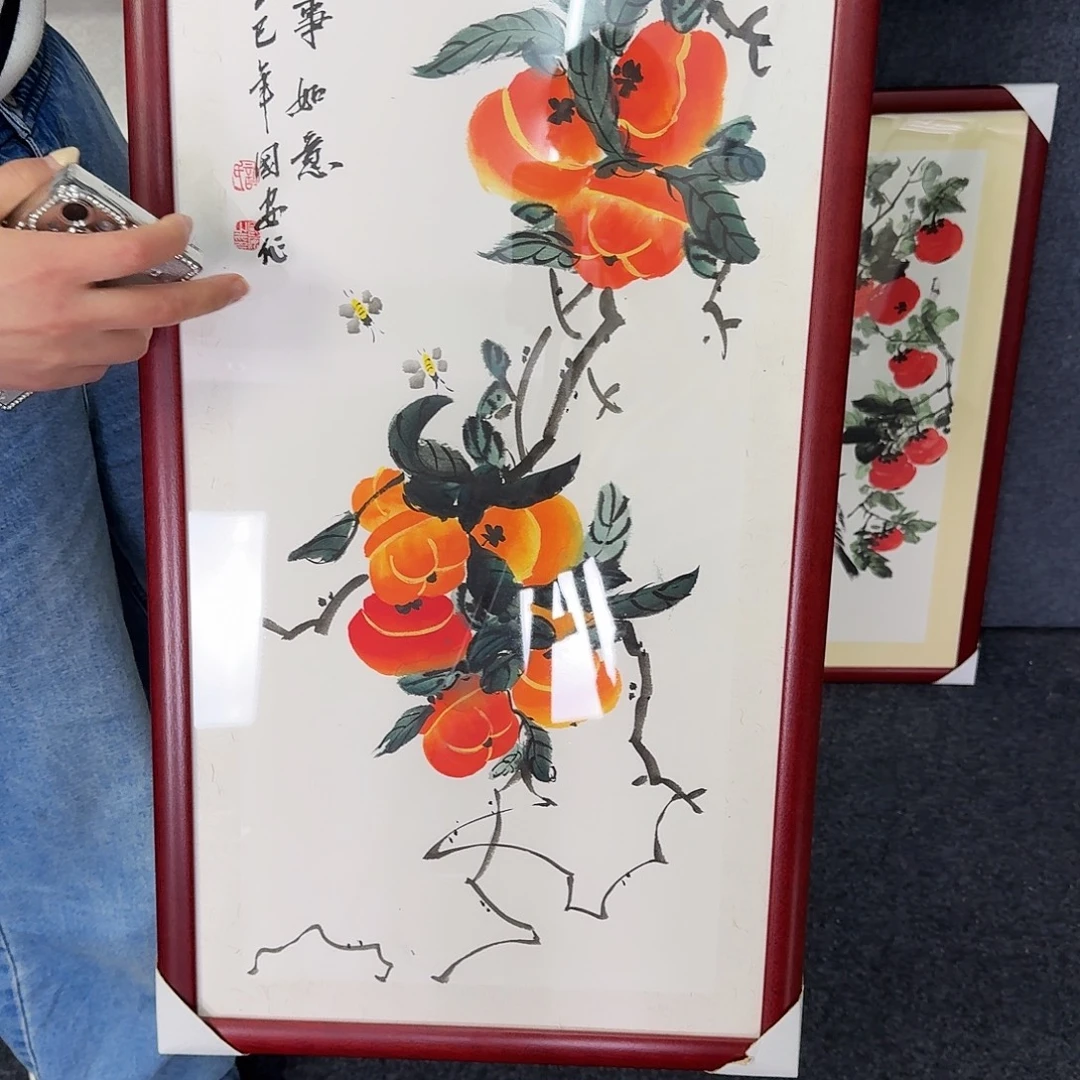 纯手绘国画作品作品