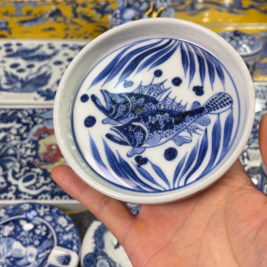 景德镇陶瓷手工手绘