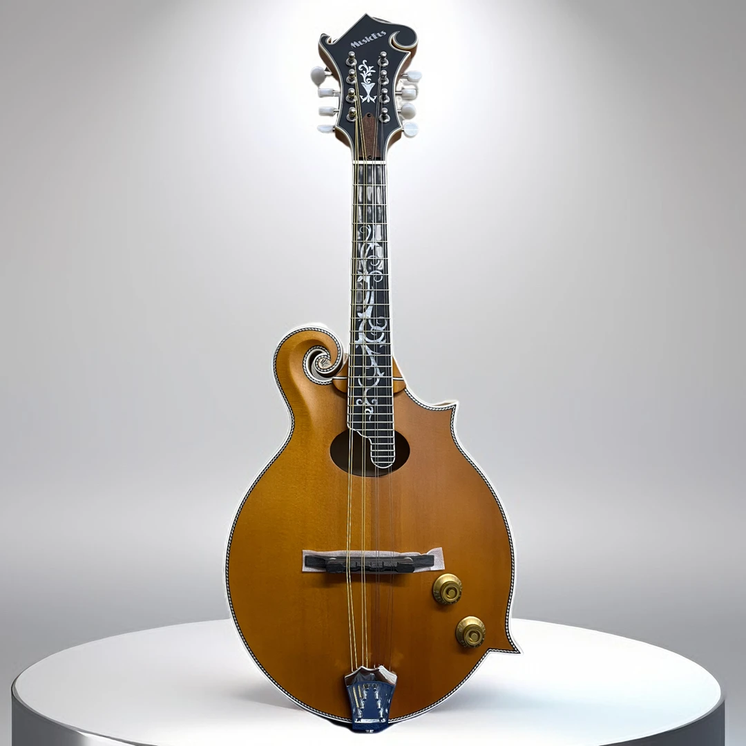 MusicBus音乐巴士全单实木电箱曼陀铃藏族八弦琴原声实木曼托铃