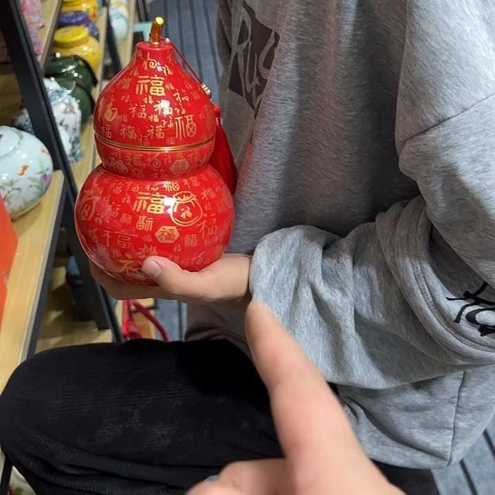 茶叶罐陶瓷家用储物罐瑕疵福利品介意勿拍