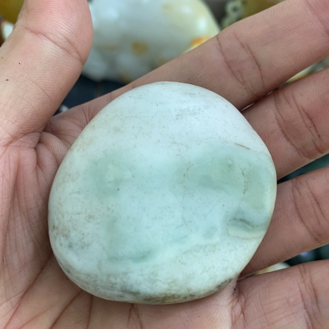 和田玉未镶嵌挂件51