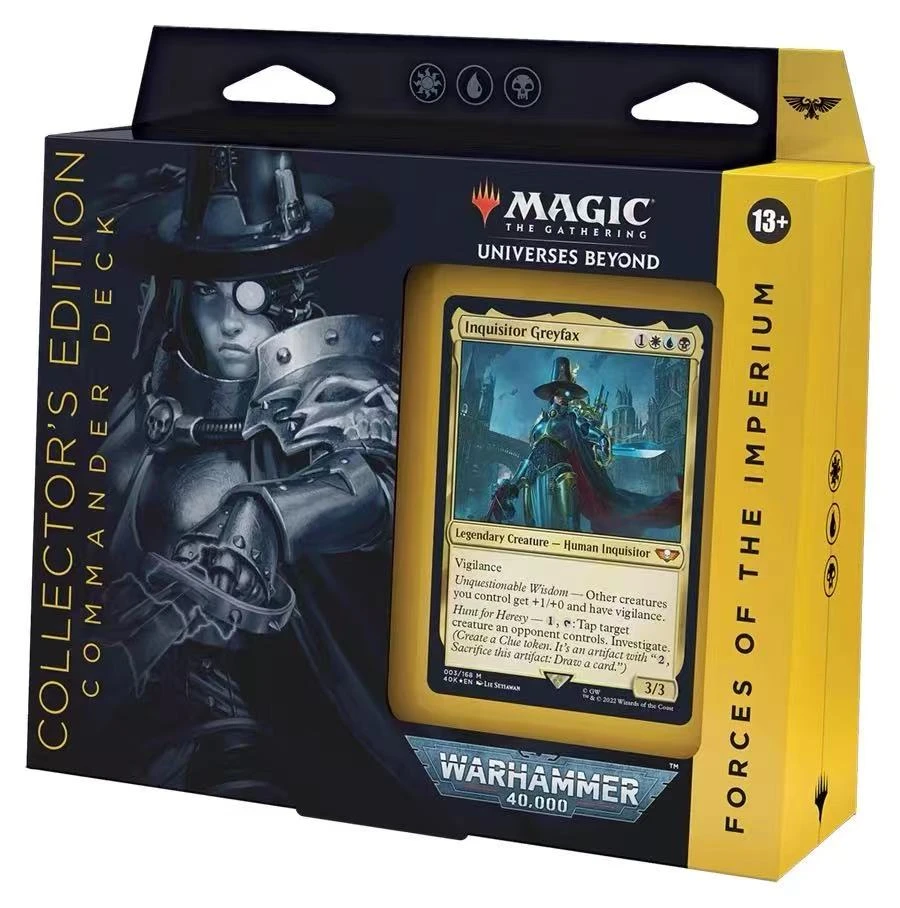 战锤40K 指挥官套牌 MTG万智牌 聚珍版 潮涌闪 Warhammer40000