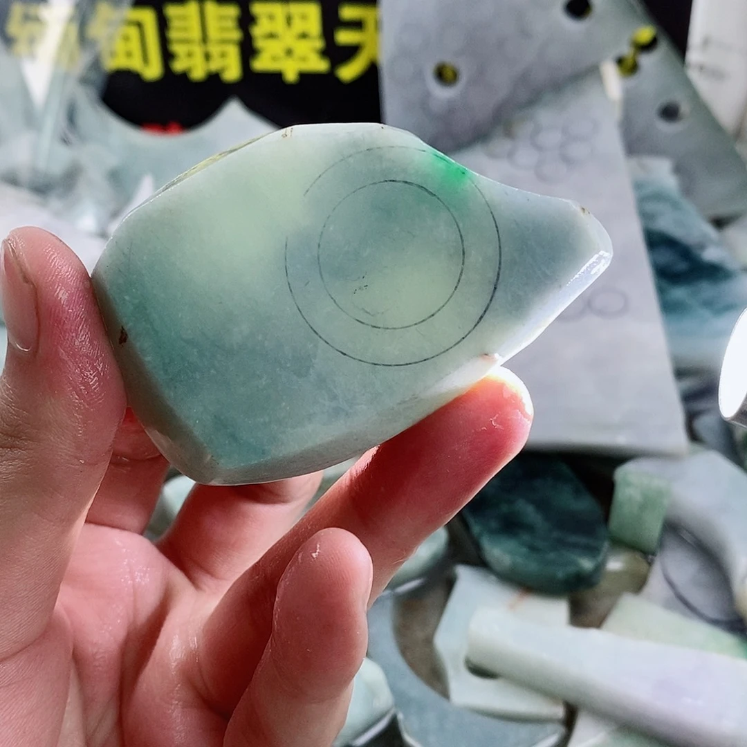 散珠翡翠天然缅甸翡翠a货70