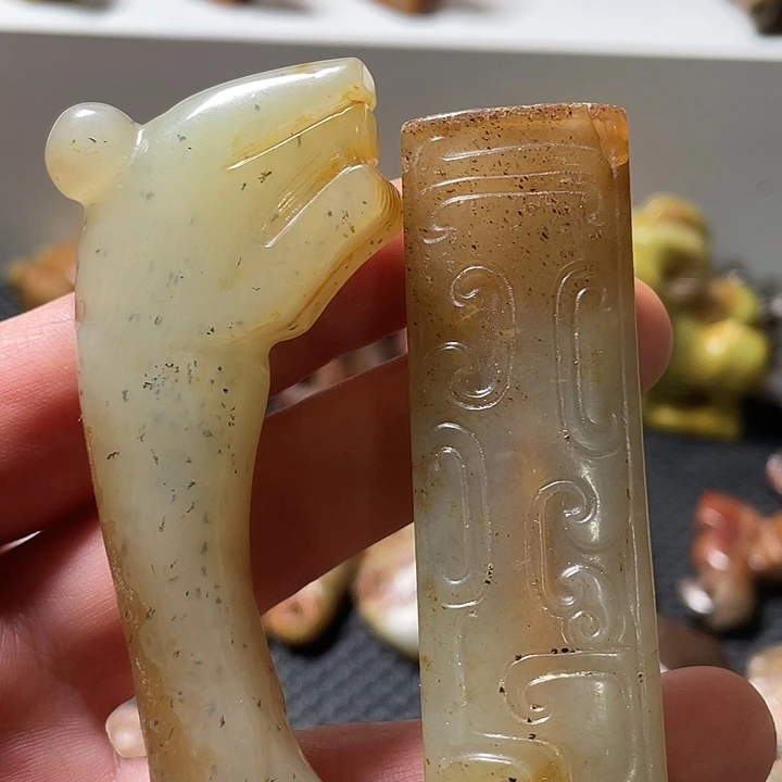 岫岩老玉（透闪石质玉）未镶嵌挂件