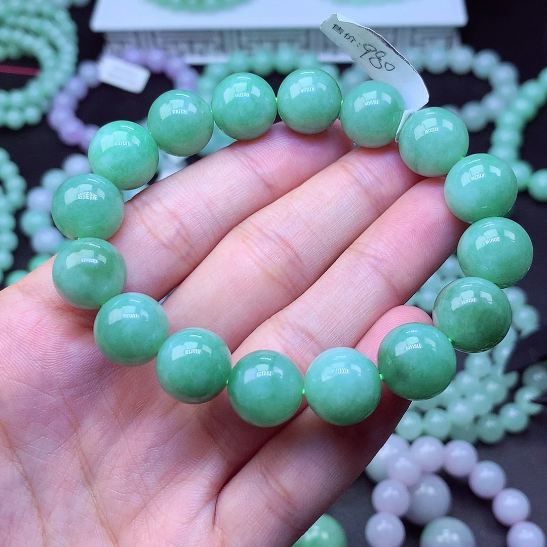 翡翠未镶嵌毛衣链