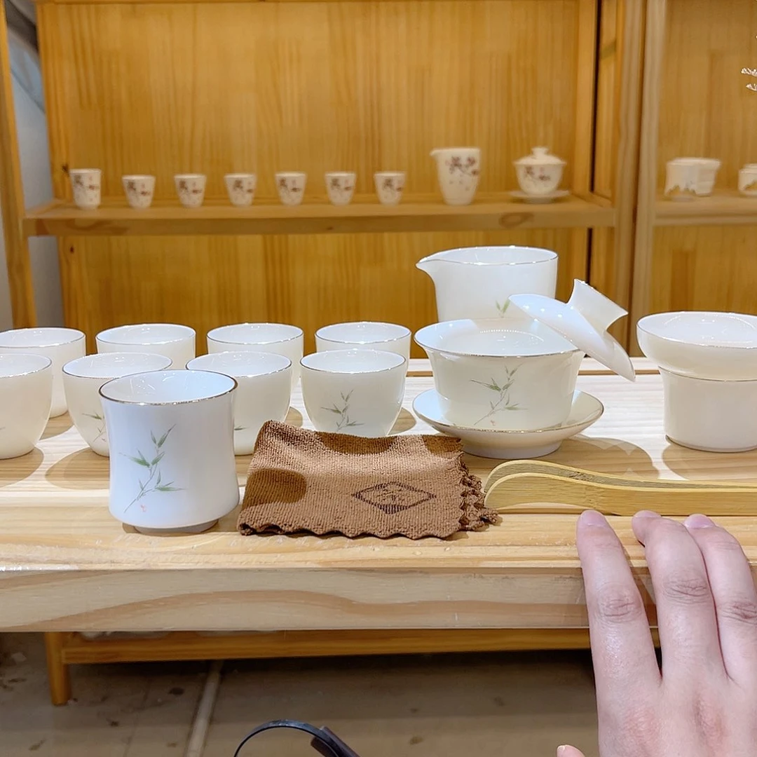 杯羊脂玉瓷羊脂玉瓷