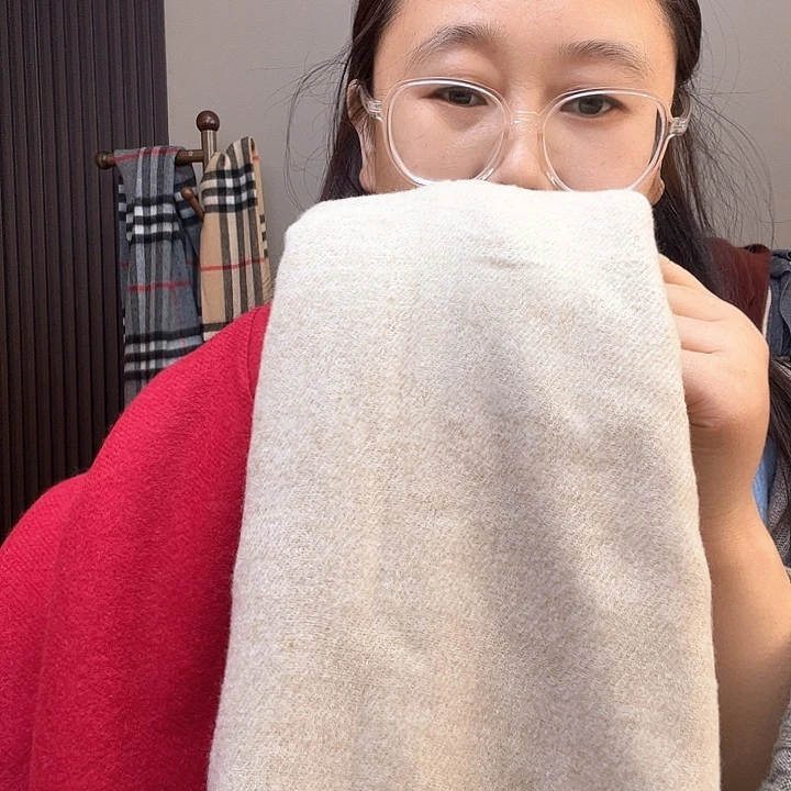 山羊绒燕麦围巾88888