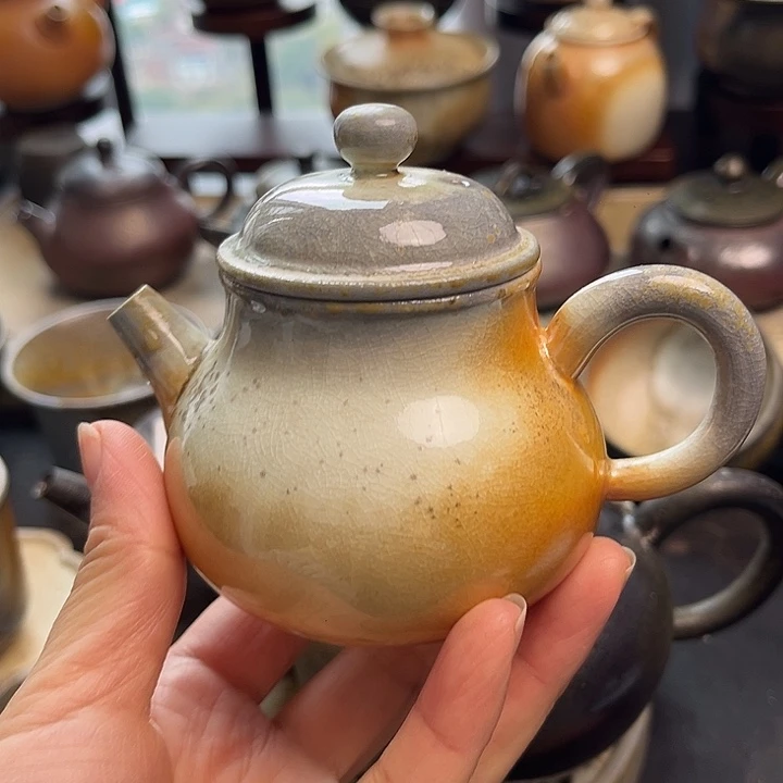 十***珠茶盏柴烧茶具柴烧茶具