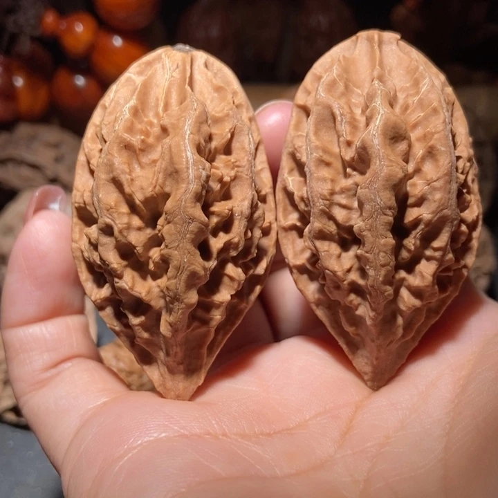 把件文玩核桃东北楸子小雪226