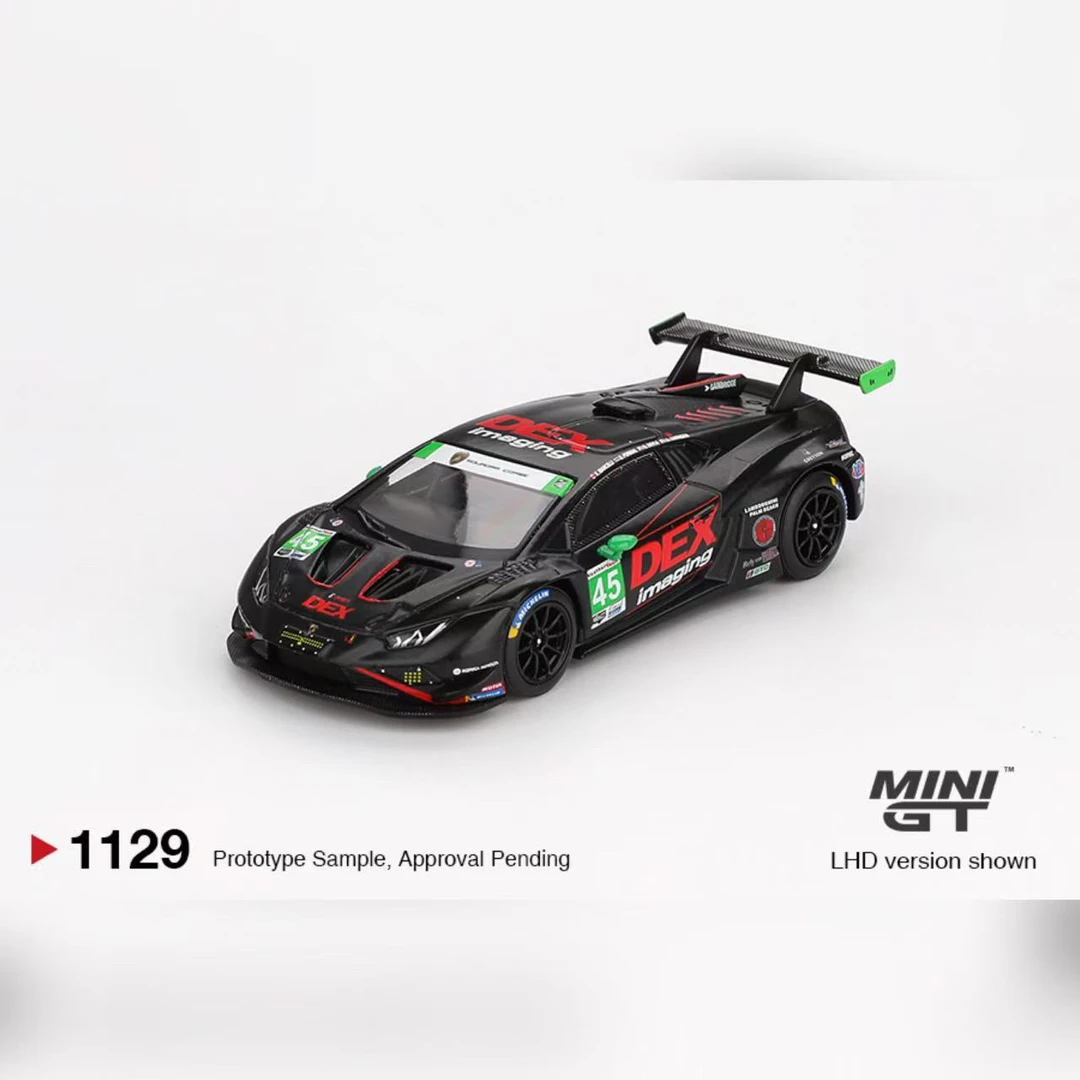 【壹童预售】MINIGT 1:64 兰博基尼 GT3 EVO2 1129号 合金汽车模型
