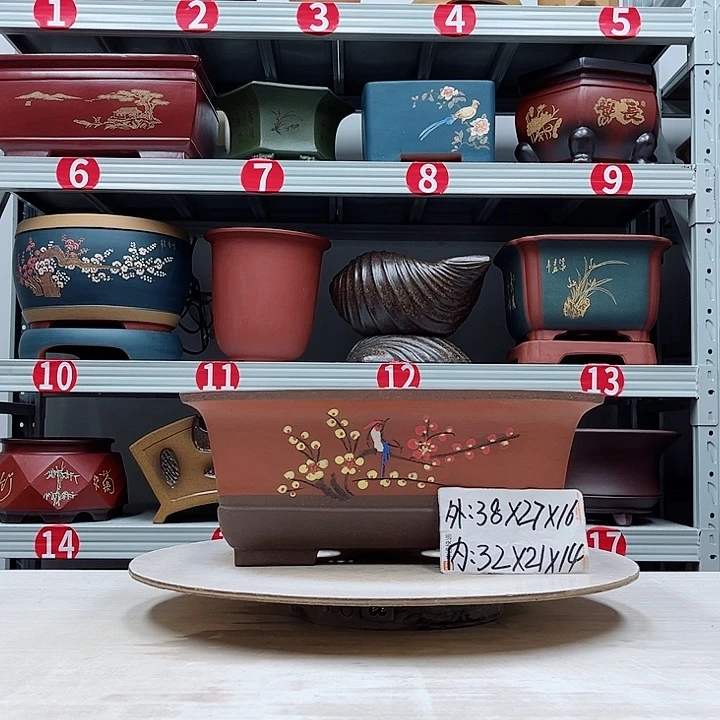 紫砂花盆紫砂花盆