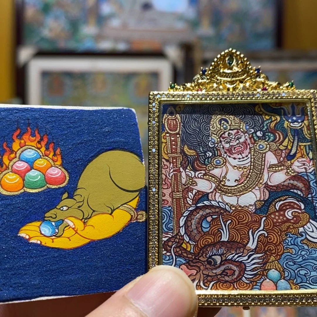 ****离吊坠唐卡艺术艺术作品