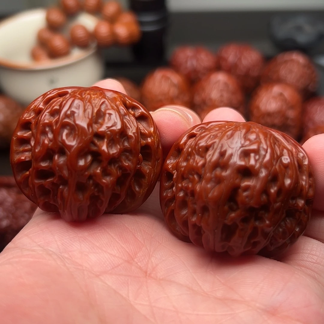 猴头核桃吊坠磨盘