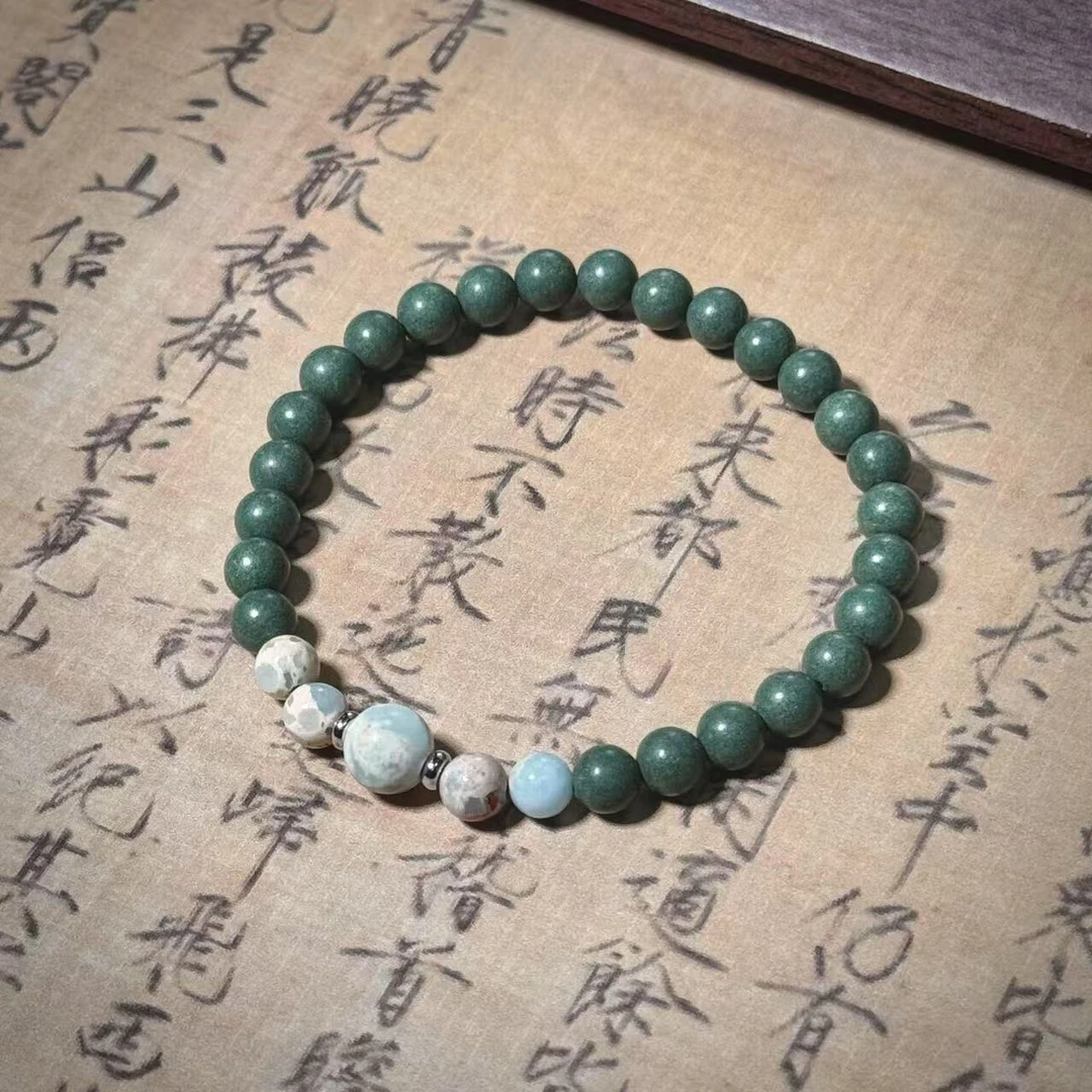 【东方·大青龙清烟（单圈）】古法合香饰品