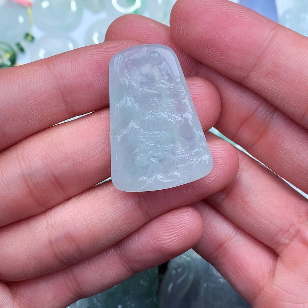 翡翠吊坠(不含链)未镶嵌