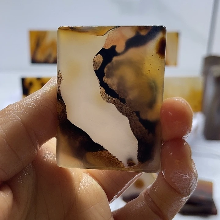 玛瑙/玉髓未镶嵌吊坠(不含链)