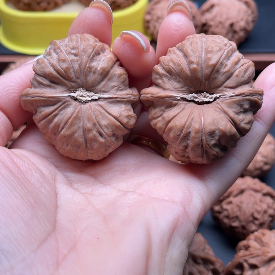 随***心文玩核桃把件南瓜墩