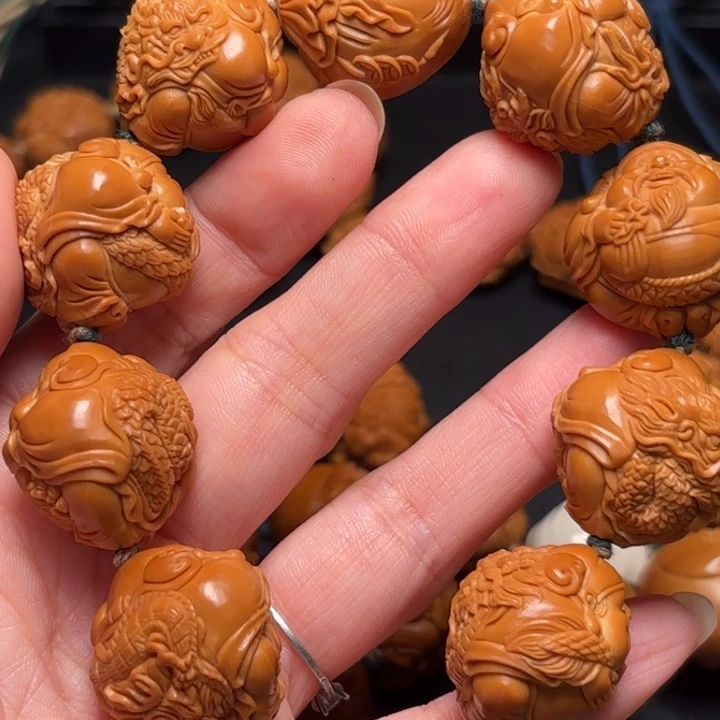 雪***意橄榄核手串/手链手串