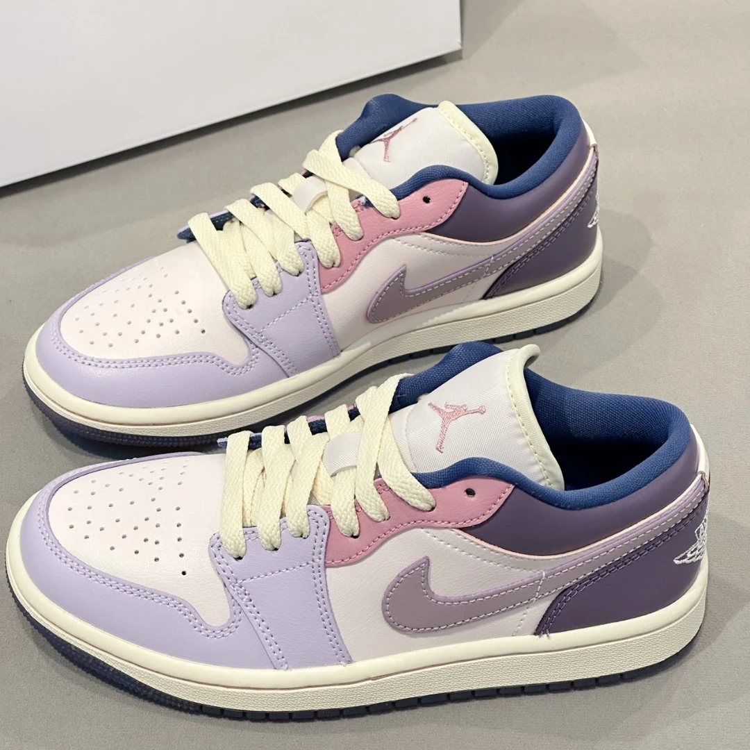 Air Jordan 1 Low AJ1 耐磨 女款低帮复古休闲篮球鞋 DZ2768-651