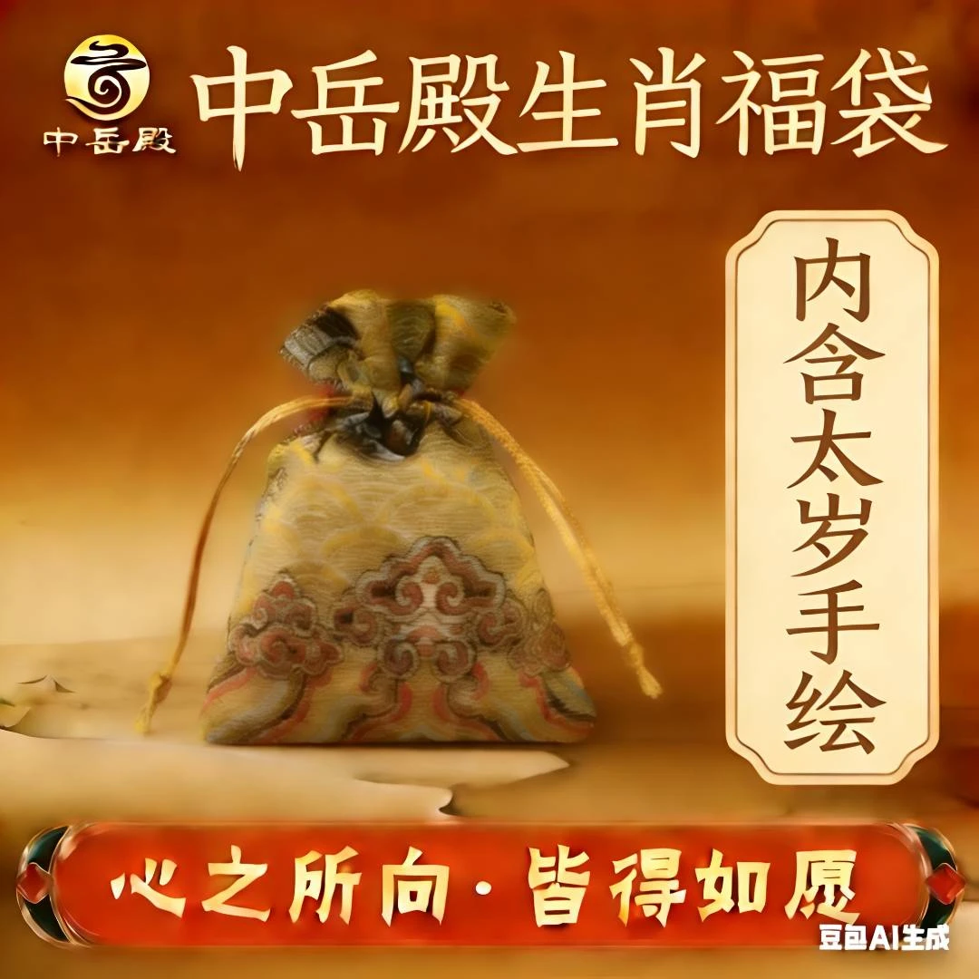 1号 马 专属化太碎 中岳殿生肖锦囊【师傅已祝福】送师傅一对一指导