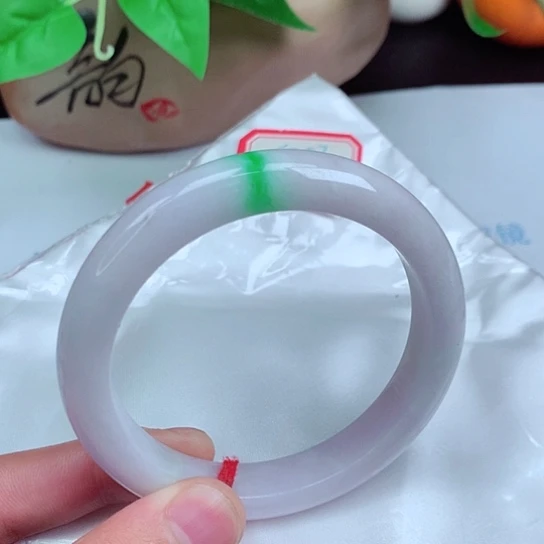 翡翠手镯未镶嵌正圈002