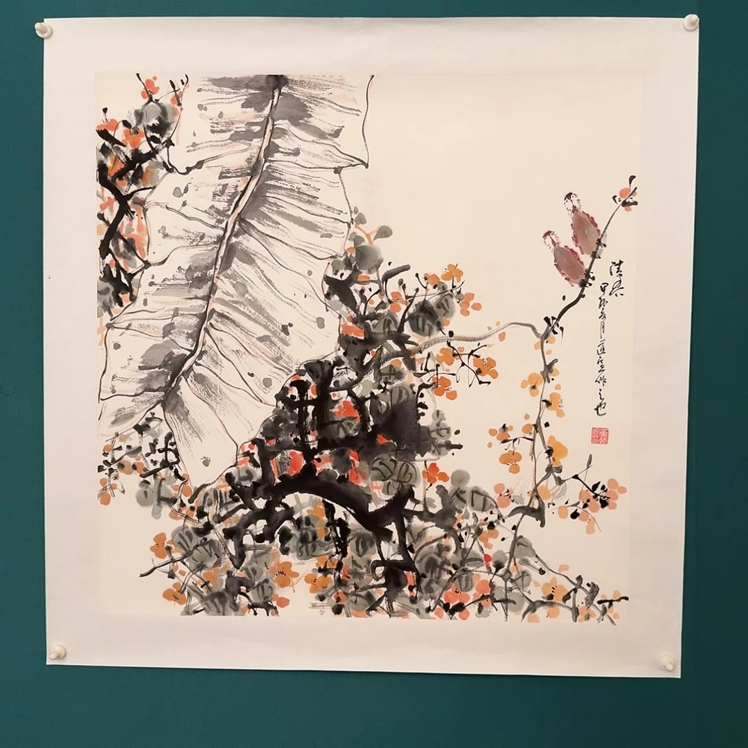 国画董老师的作品