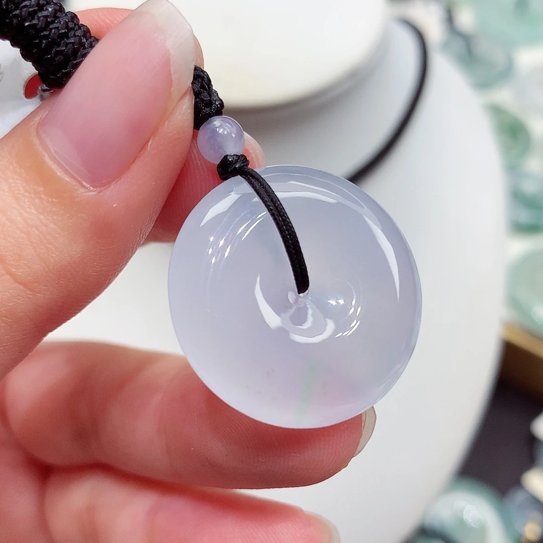 颈饰未镶嵌翡翠翡翠78，24.6/6.5