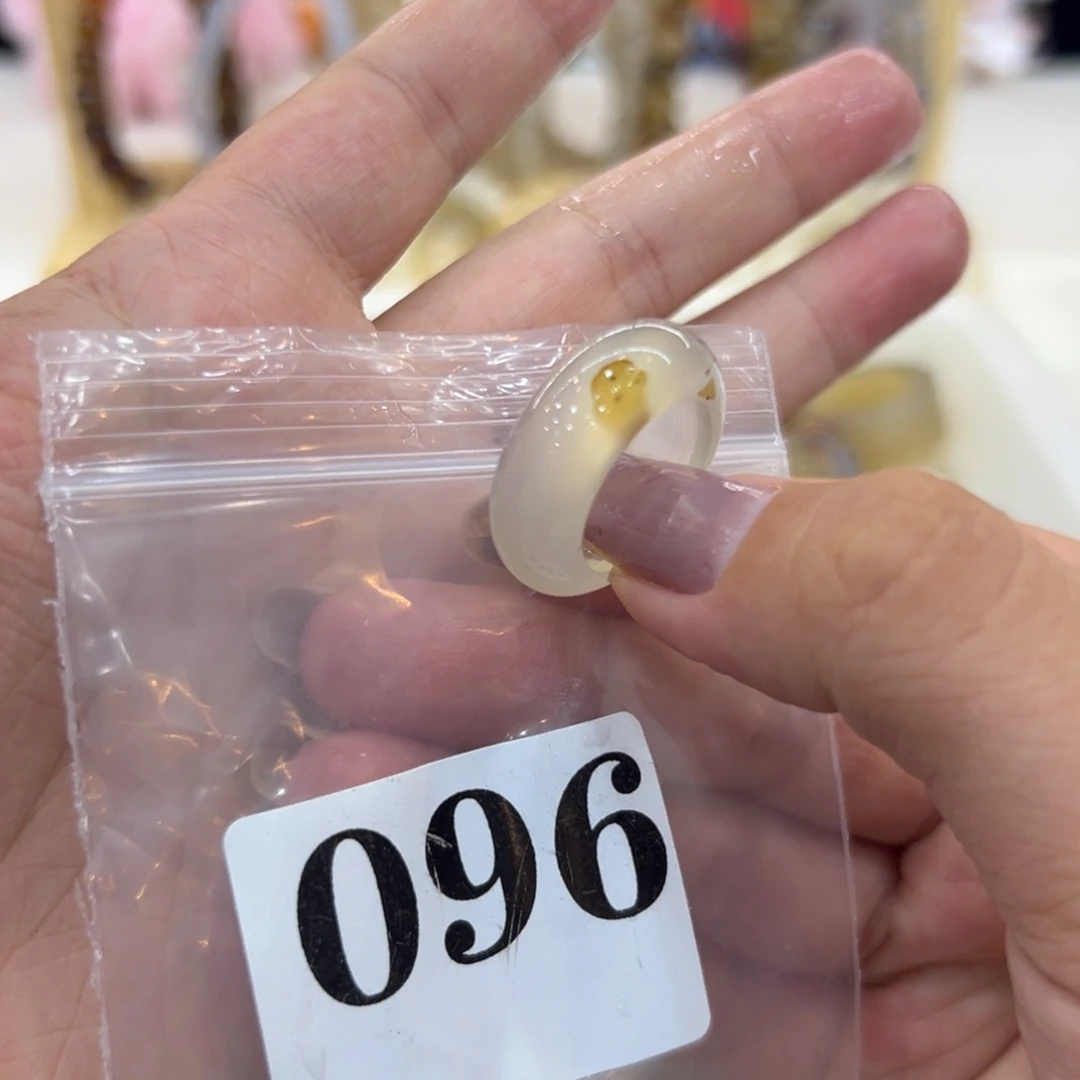 玛瑙/玉髓戒指合金96港12