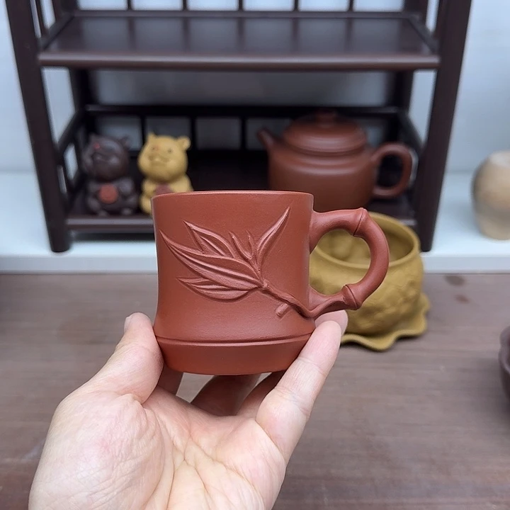茶案朱泥主人杯主人杯