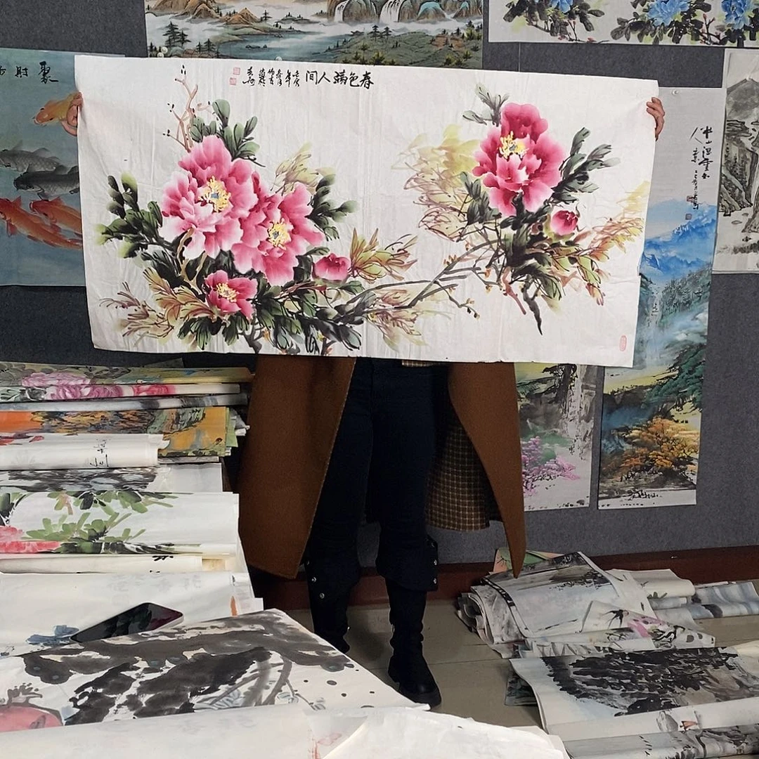 国画手写手绘国画作品112