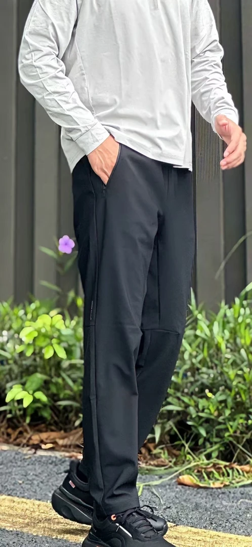 FF冬季加绒户外加厚保暖防溅水雪地徒步直筒运动休闲长裤