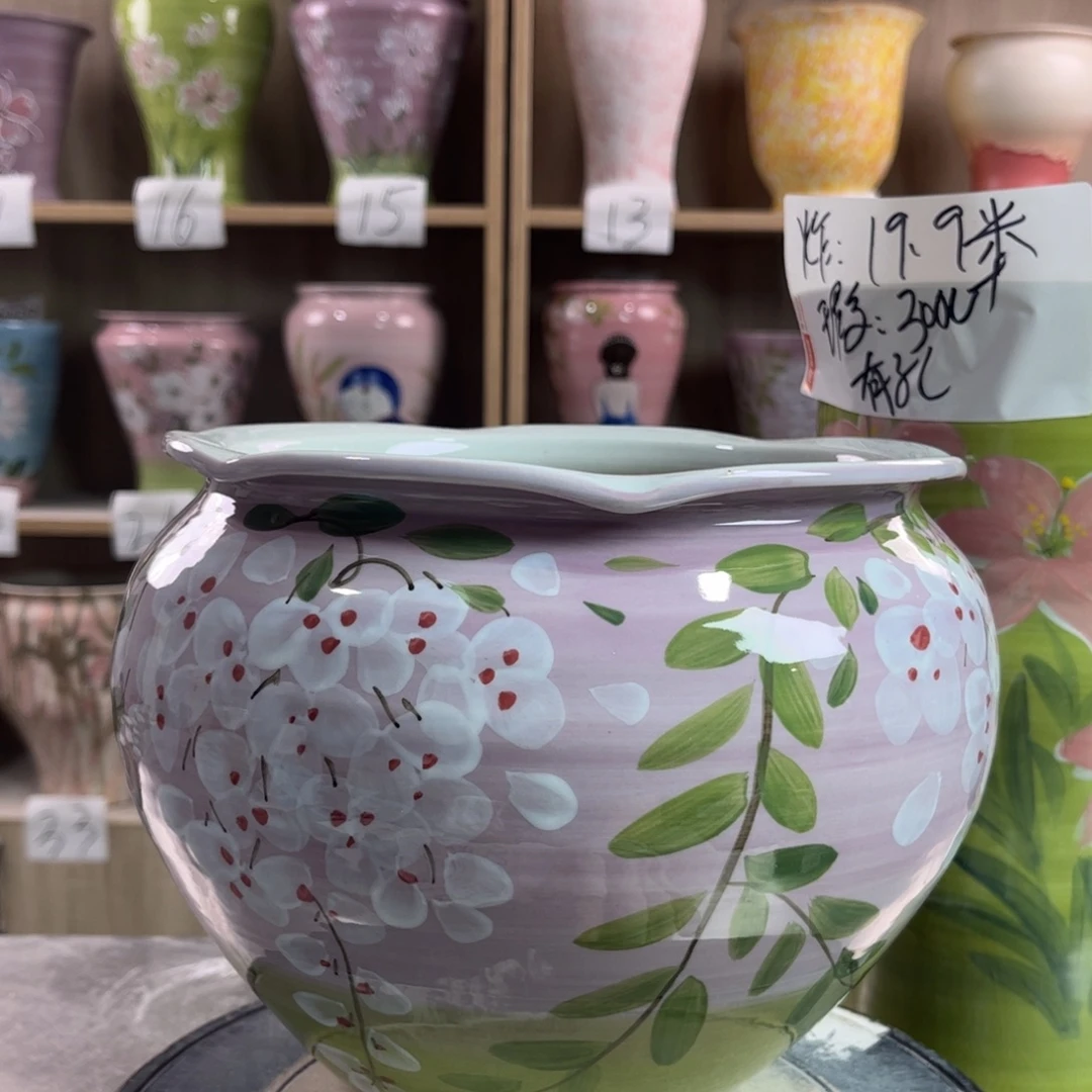 景德镇陶瓷花盆花盆