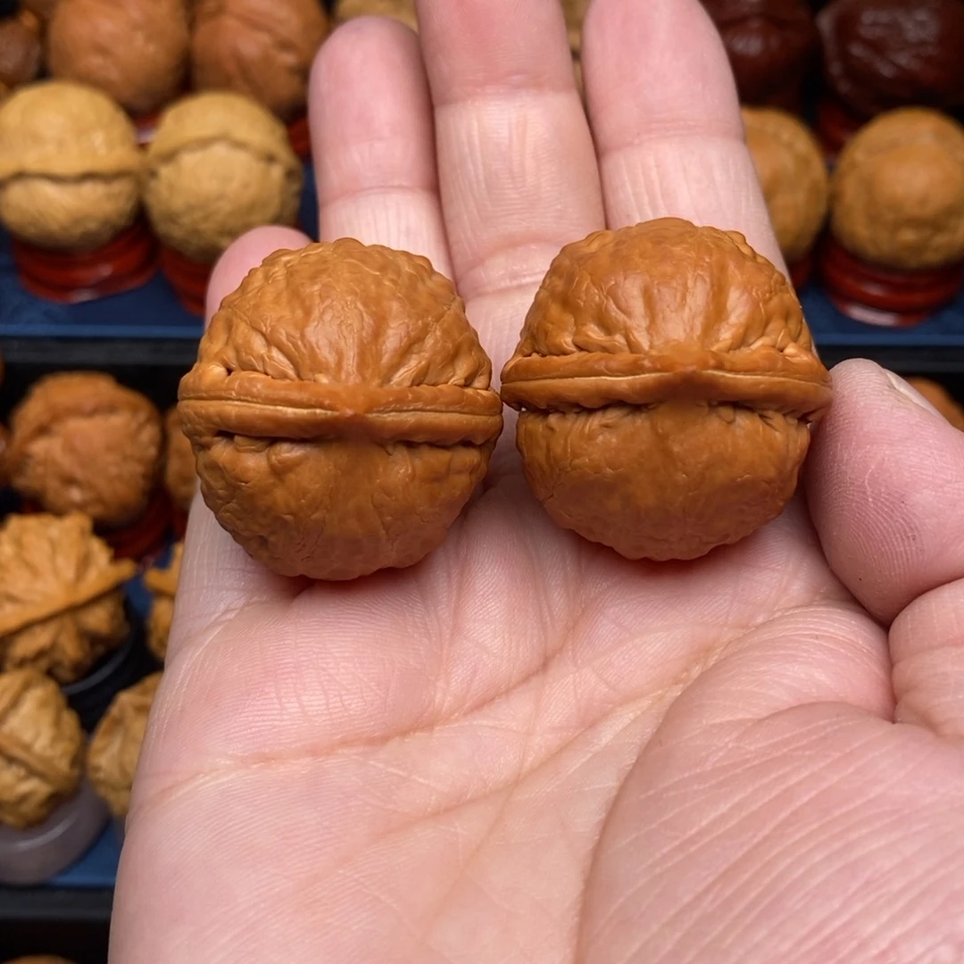 文玩核桃把件铭*手捻