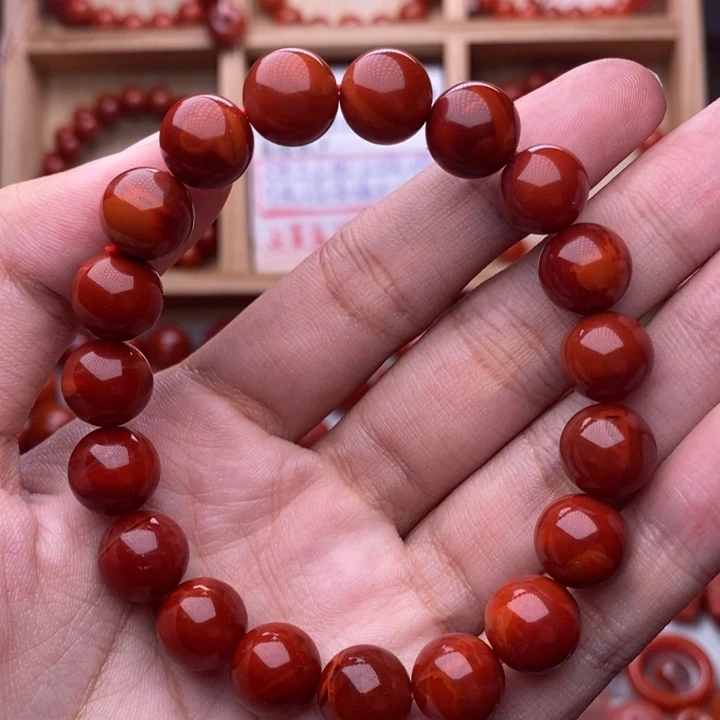 南红玛瑙配饰未镶嵌