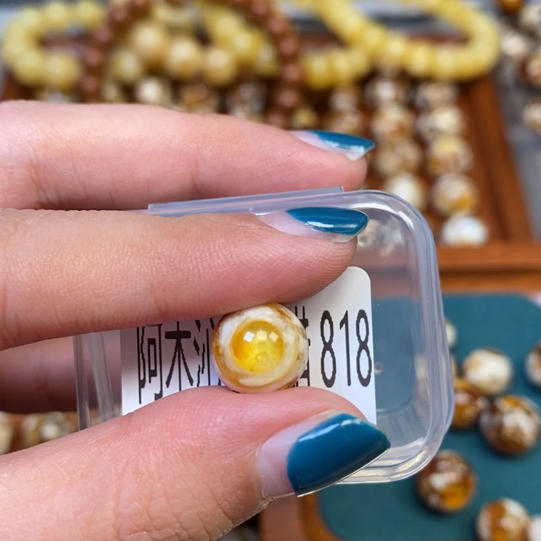 猴头核桃把件沁色圆珠老型818