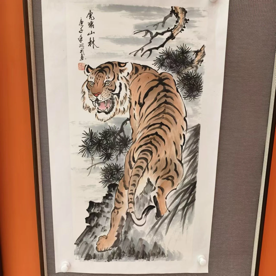 橱窗展示/大志文化WH/宣纸国画 /带证书