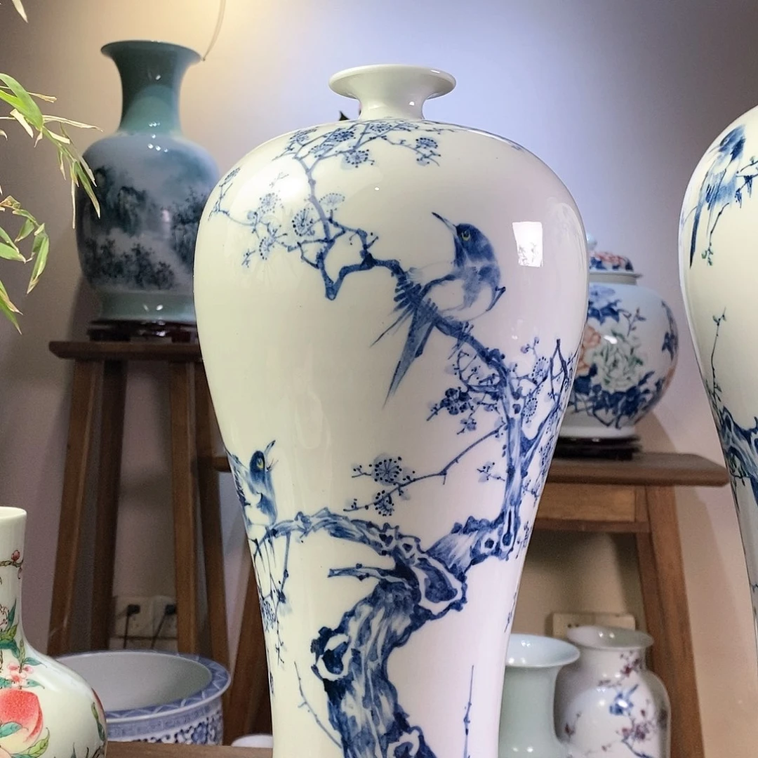 【闪购商品】景德镇陶瓷家用摆件橙***?