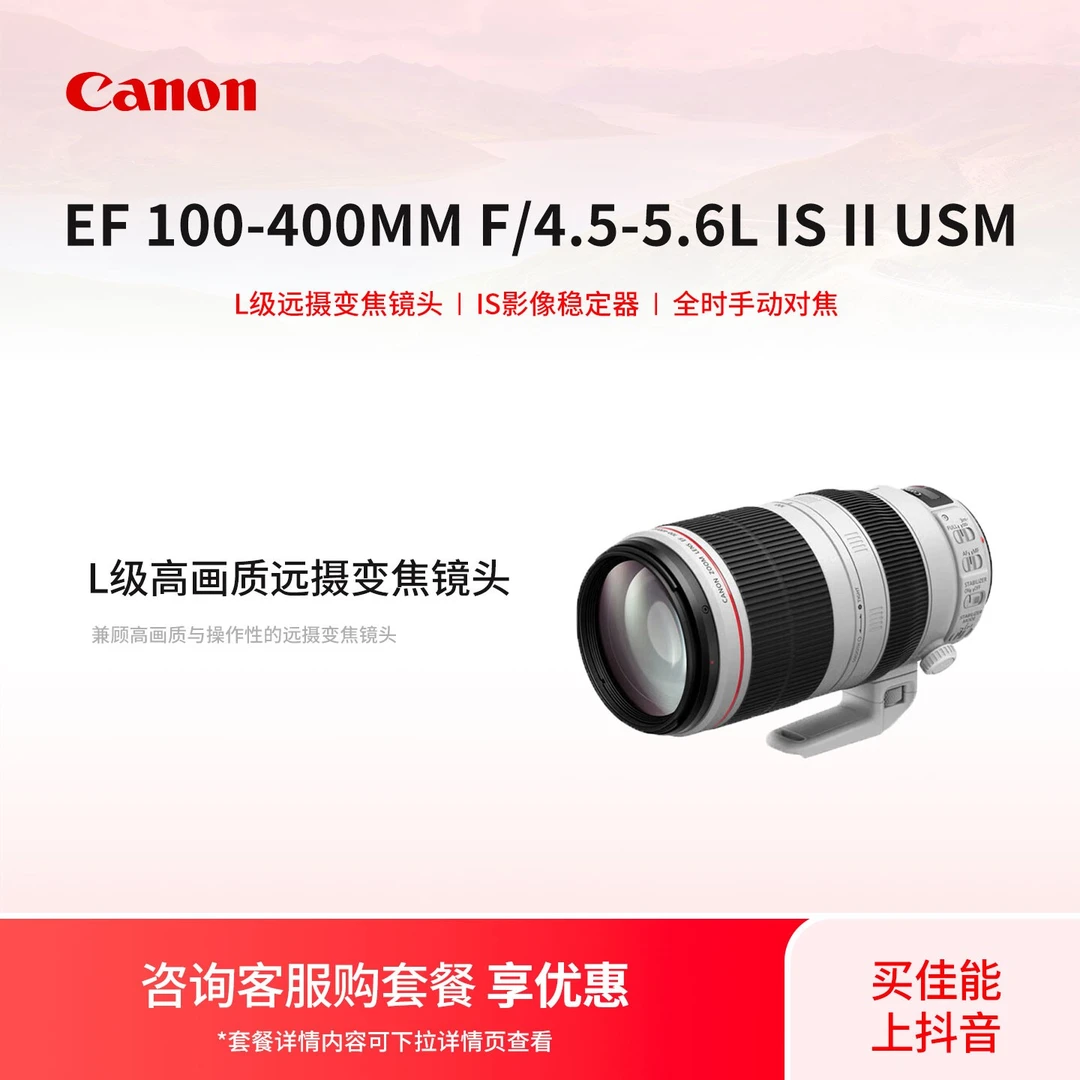 Canon/佳能EF100-400 mm f/4.5-5.6L IS II USM 全画幅单反镜头