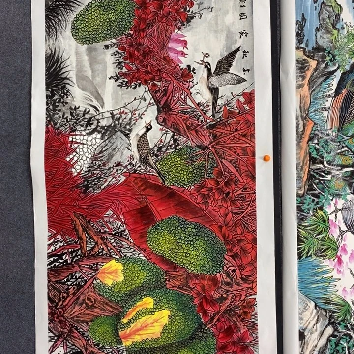 鲲手绘作品等多种形式进行