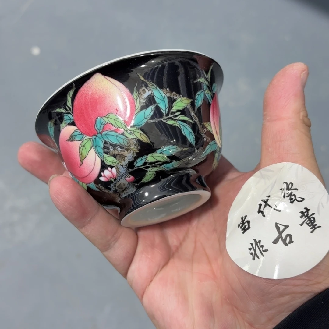 杯瓷言所老曹甄选好瓷三桃