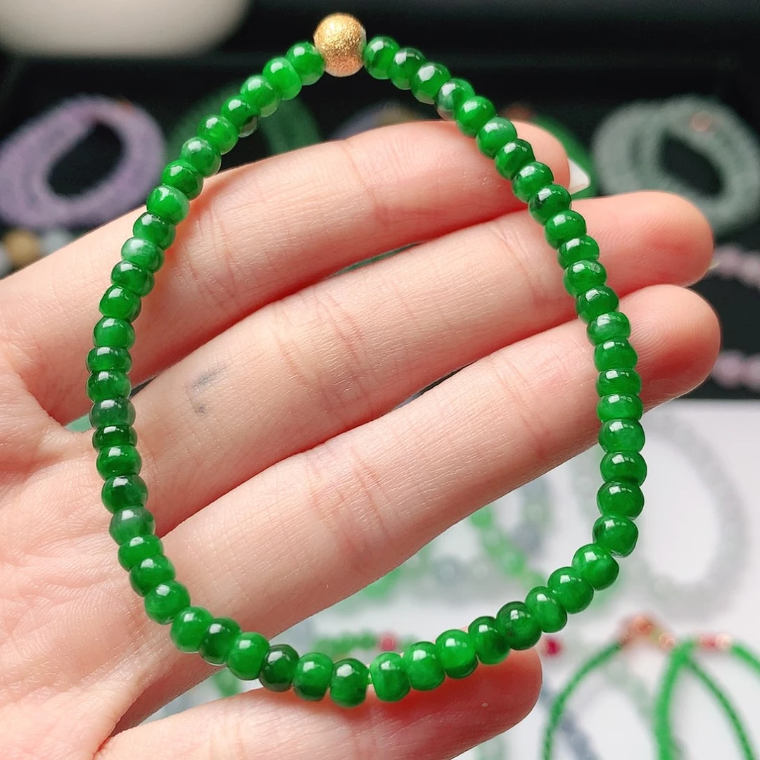 翡翠未镶嵌手链翡翠