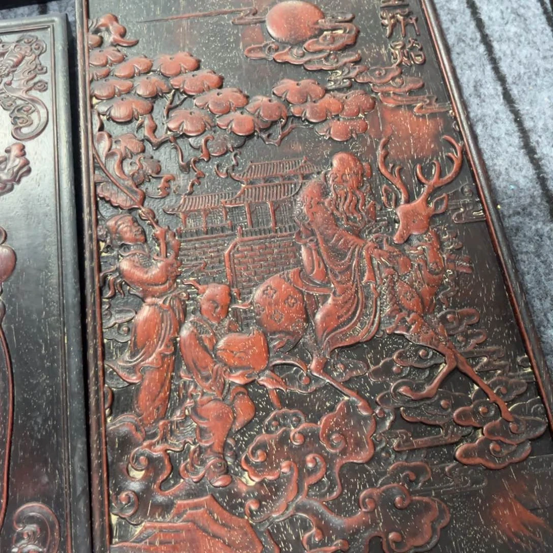 木非洲紫檀木雕牌匾挂匾
