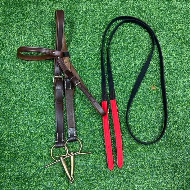 头层牛皮泡油马叉子大小可调节