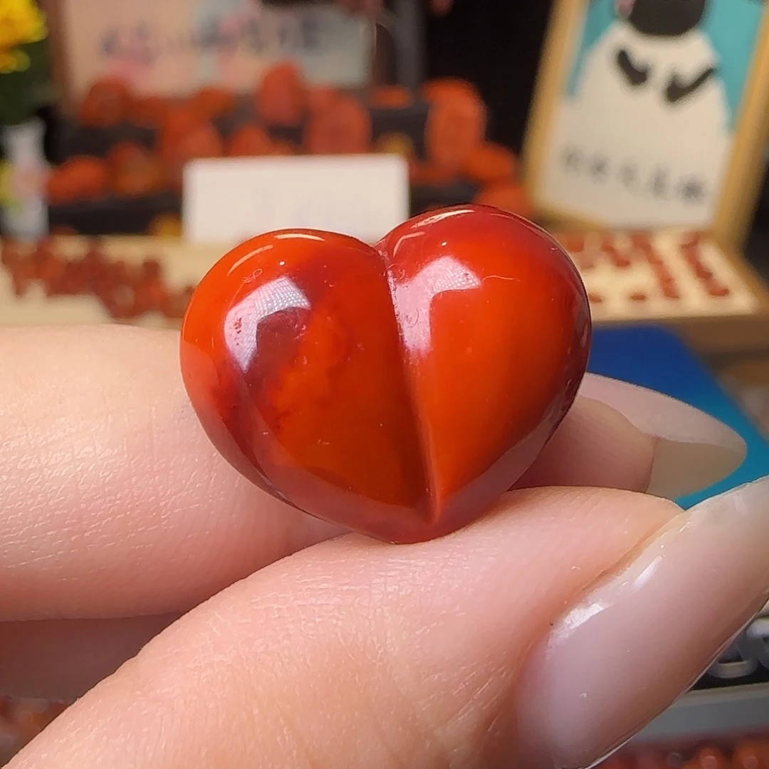 南红玛瑙未镶嵌吊坠(不含链)18.8mm