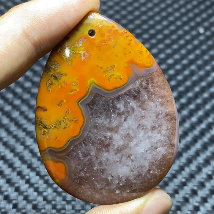 玛瑙/玉髓颈饰未镶嵌霹****箭