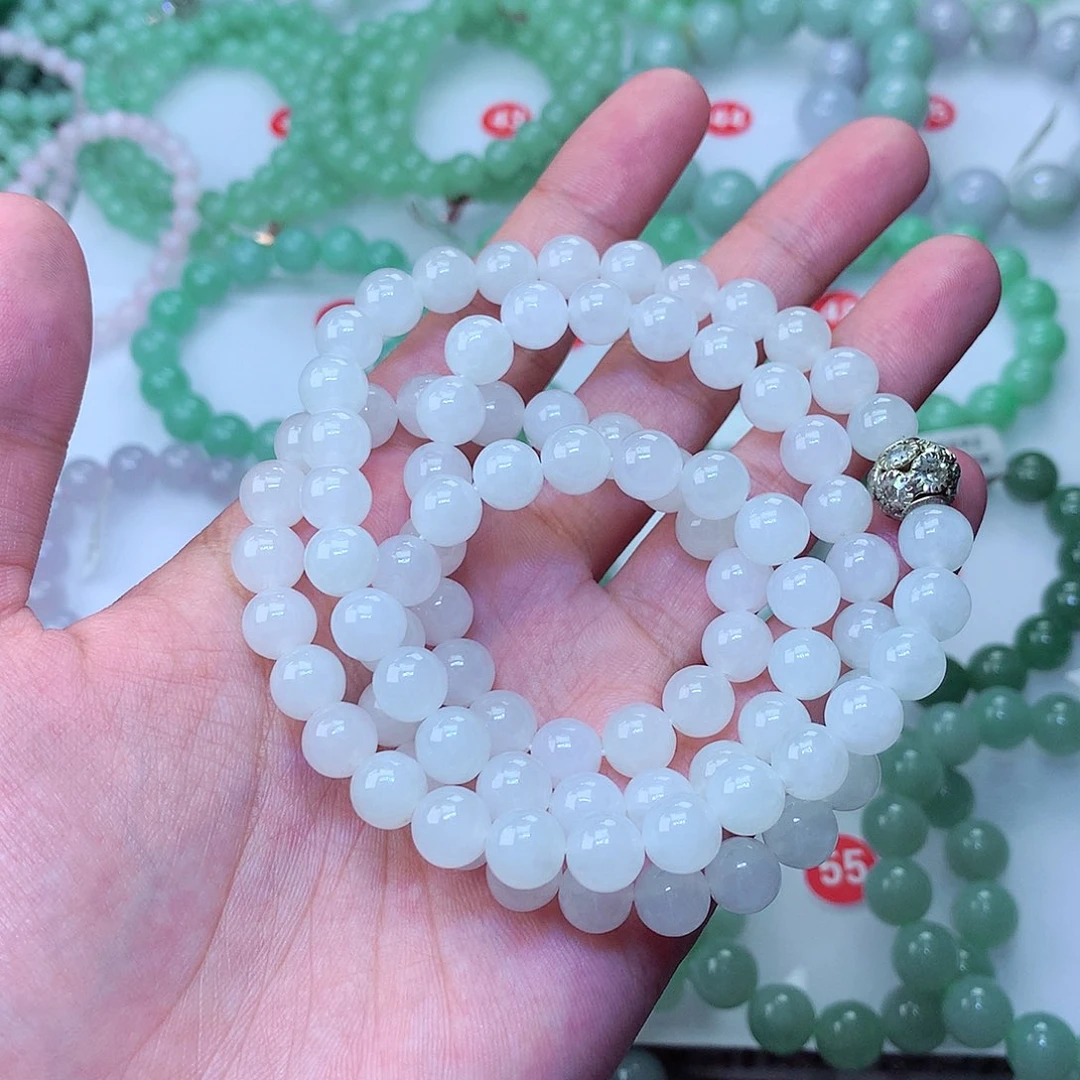 毛衣链未镶嵌翡翠卡8.4